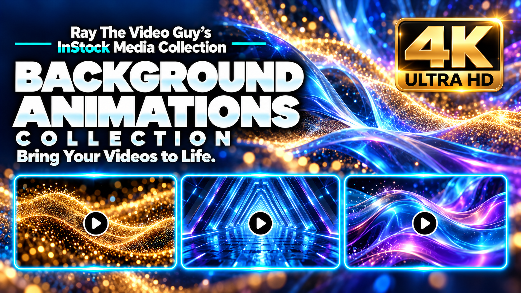InStock Backgrounds Animation 4K Part 1